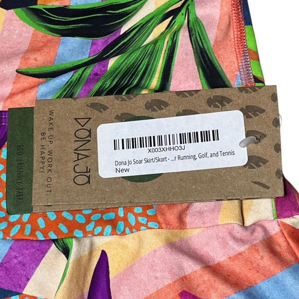 Dona Jo Soar Skirt Skort 14.5 Calathea NWT Small Pickleball Tennis Golf Pockets